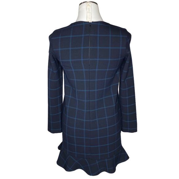 Zara Plaid Ruffle Hem Dress size XS - Picture 4 of 9